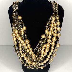 Stella & Dot Multi-Strand Fashion Necklace